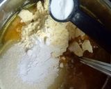 A picture of step 3 of Savory Methi Leaf Cake.