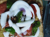 Sabudana Tikki Chilli Sandwich