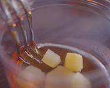A picture of step 9 of Caramel ''MIZU-YOKAN''(Smooth and Sweet azuki Bean Jelly / Red Bean Jelly).