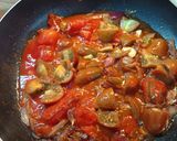 Mexikói tortaszendvics sült babbal zöldségekkel, baconnel recept fázis 4 fotója