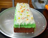 Foto langkah ke 8 dari resep Bolu kukus pandan coklat keju⭐.