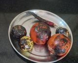 A picture of step 4 of Roasted Amla and Tomato Chutney.