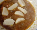 A picture of step 4 of Achari Egg Biryani.