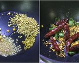 A picture of step 3 of Mooli Huli / Sambar.