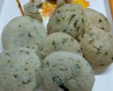 A picture of step 1 of Fengureek idli masala.