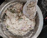 A picture of step 2 of Leftover Rice Pakoda.