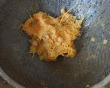 A picture of step 1 of Bael ice cream (woodapple).