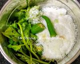 A picture of step 4 of Pessarattu.