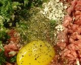 Foto del paso 1 de la receta: Albóndigas en salsa con panceta y chauchas