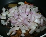 A picture of step 4 of Prawn Pulao.