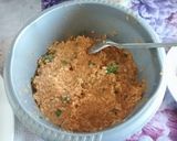 Une image de l'étape 1 de Croquettes de Riz Dorées, Nappées de Sauce.