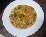 Foto del paso 7 de la receta: Potaje de garbanzos con carne de cochino y espinacas