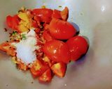 A picture of step 1 of Sweetcorn Masala Curry (no onion and garlic).