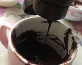 عکس مرحله 3 از دستور ماگ کیک شكلاتی سررريع😍