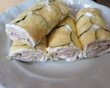 Cukkini wrap recept fázis 6 fotója
