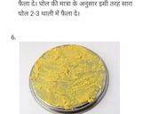 A picture of step 4 of Khandvi.