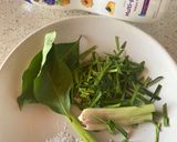 Foto langkah ke 1 dari resep Nasi gurih daun jeruk.