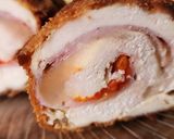 Foto del paso 10 de la receta: 🎗️🎖️Supremas Cordon Bleu especiales 🎗️ con salsa crema de mostaza 🎖️🎗️ #pechugadepollo