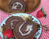 Foto langkah ke 10 dari resep Bolu Gulung Cokelat Ekonomis.