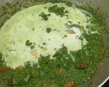 A picture of step 3 of Shahi Rani Palak.