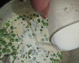 A picture of step 8 of Quick and easy methi malaii Matar.