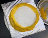 A picture of step 9 of Rose Mango Cake.