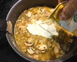 Foto del paso 4 de la receta: Pollo cremoso con ñoquis
