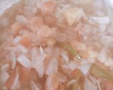 A picture of step 2 of Chana masala.