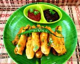 A picture of step 6 of Bitter Gourd Finger Fries Fritters - Beat The Bitterness - Healthy & Tasty Karela Pakoda.