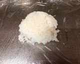 A picture of step 2 of Japanese Shrimp Tempura Onigiri (Rice Ball)②.