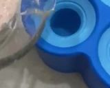 A picture of step 4 of Banana yogurt ice cream.