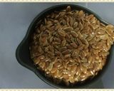 A picture of step 1 of Homemade Multiseed Mukhwas.