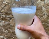 Hình bước làm 3 của món Sữa hạt hạnh nhân hạt dẻ (bằng máy ép chậm)