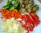 Foto del paso 2 de la receta: Pasta china con pechuga de pollo y salsa de soja