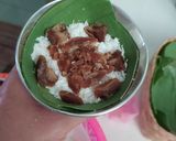 Foto langkah ke 3 dari resep Dongkal/Awug Merah Putih.