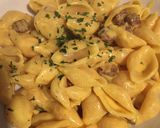 Foto del passaggio 5 della ricetta Conchiglie rigate allo zafferano
