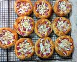 Roti Pizza Mini Super Empukk puk puk langkah memasak 5 foto