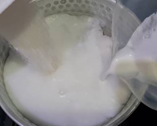 Pudding Cendol Mangga - Step 1