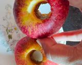 A picture of step 2 of Fruit and chocolate Instant Donuts.