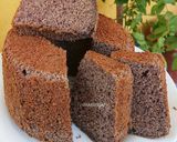 Foto langkah ke 9 dari resep Chiffon Pisang Ketan Hitam #PR_AnekaChiffon (PR_AnekaChiffon).