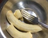 A picture of step 2 of Banana Beetroot Pancakes.