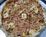 Foto del paso 4 de la receta: Visita inesperada, salva tarta de jamón y queso frizada