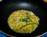 A picture of step 2 of Chana Masala.
