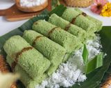 Foto langkah ke 8 dari resep Putu Bambu (Cetakan Daun Pisang).