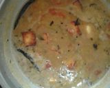 A picture of step 9 of Paneer sambhar.