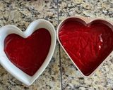 A picture of step 2 of Love Cake - Valentine's Day.