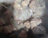 A picture of step 1 of Mutton shinwari karahi.