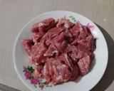 Foto langkah ke 1 dari resep Daging Sapi Lada Hitam.