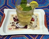 A picture of step 3 of Green Tea and lemon.