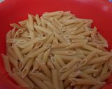 Pesto s tészta sajttal (+virsli+majonéz) recept fázis 1 fotója